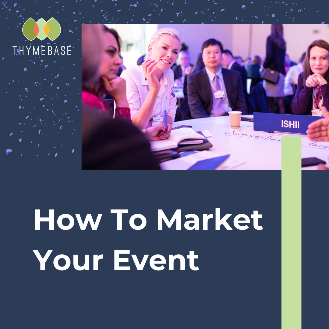 how to market your event