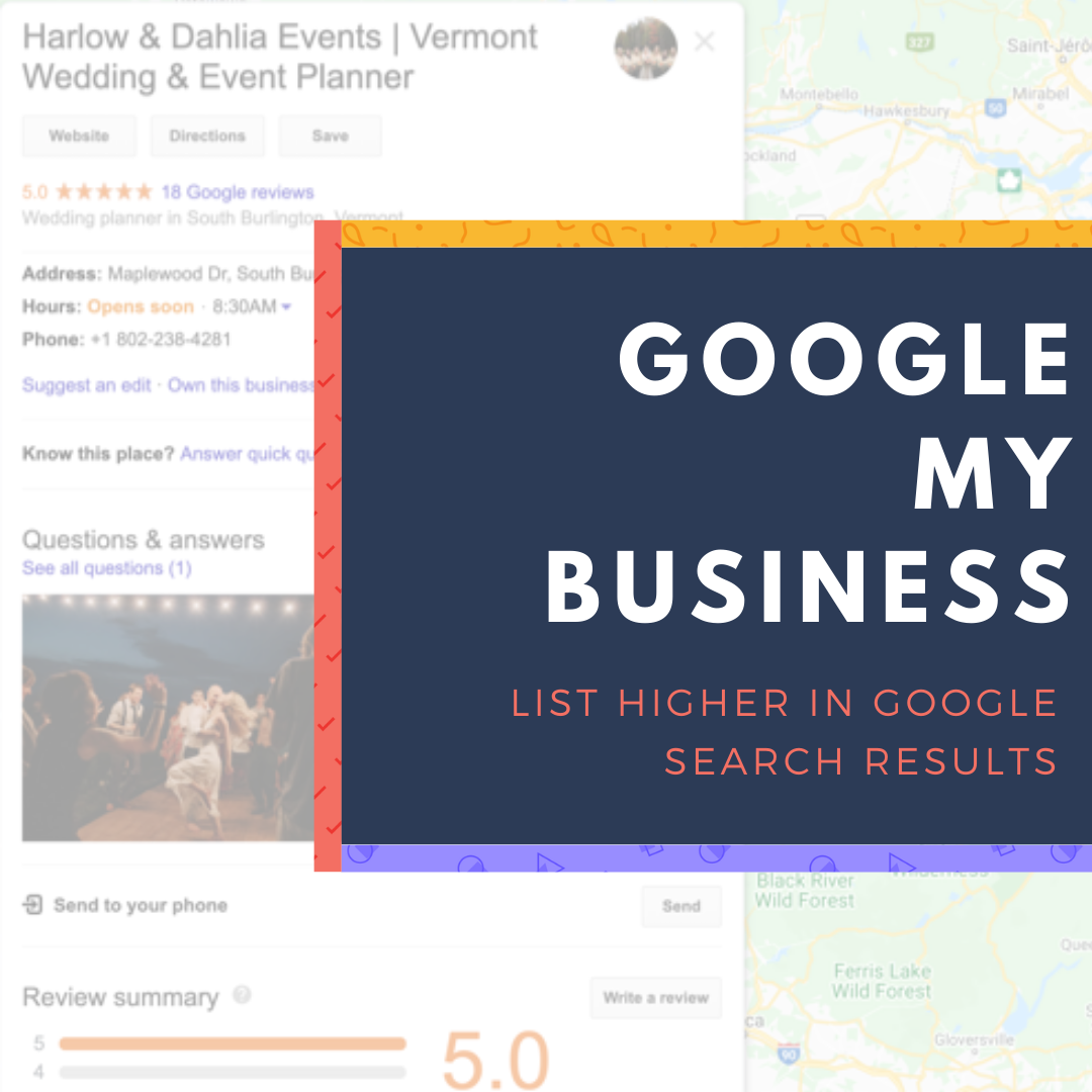 Google My Business For Event Planners Rank Higher In Google Search