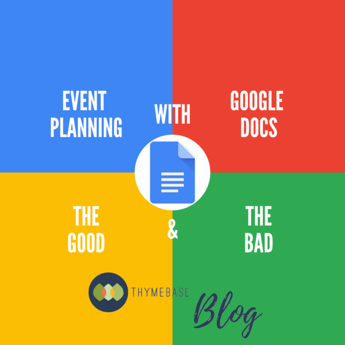 Event Planning with Google Docs