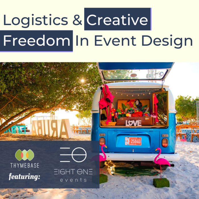 Logistics And Creative Freedom In Event Design