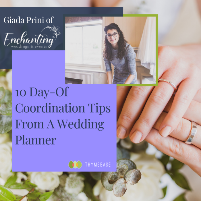 10 Day-Of Coordination Tips From A Wedding Planner