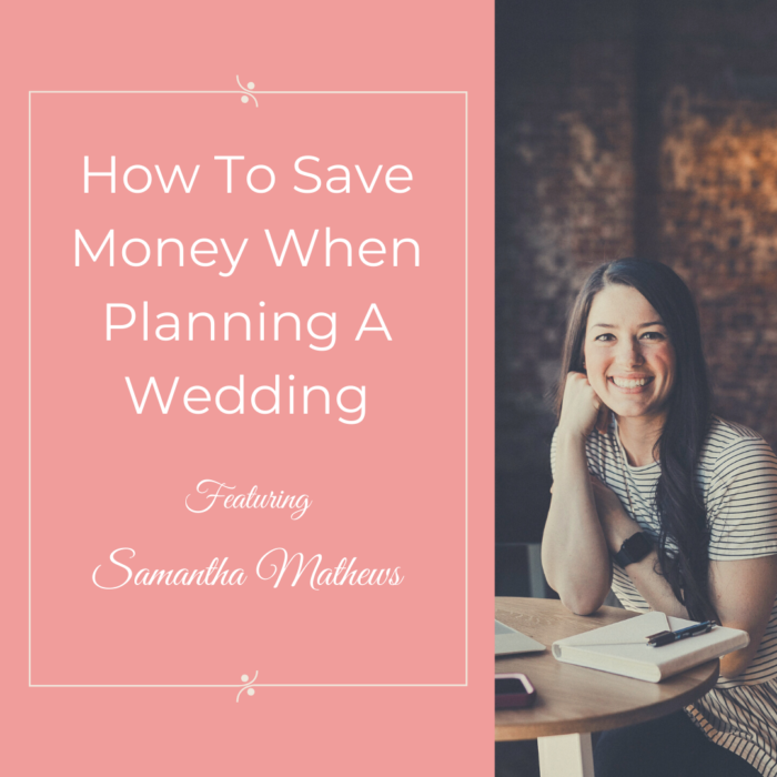 Insta How To Save Money When Planning A Wedding