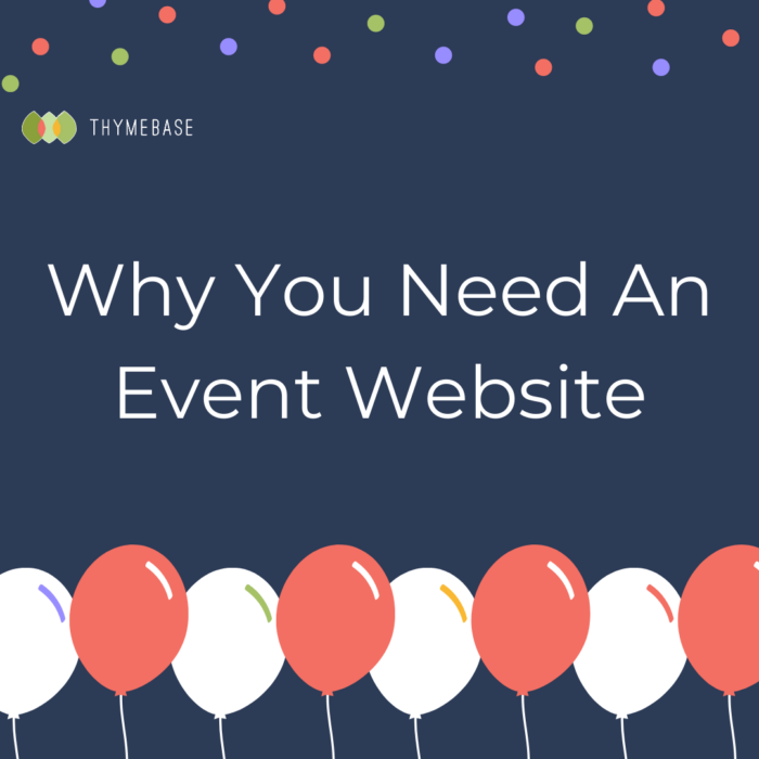 Why You Need An Event Website