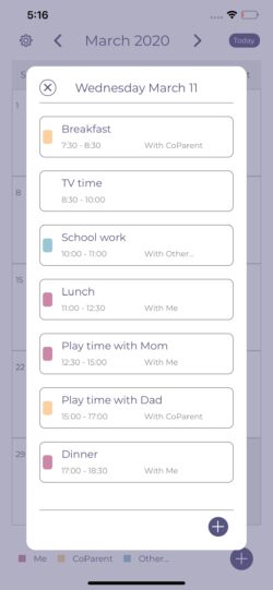 Parent Scheduler Example