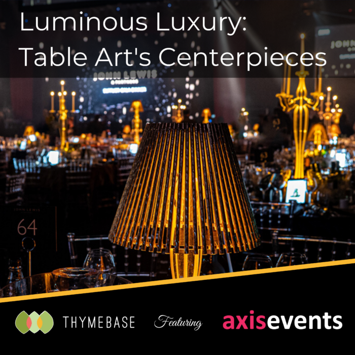 Luminous Luxury: How Table Art’s Centerpieces Light Up Event Decorating