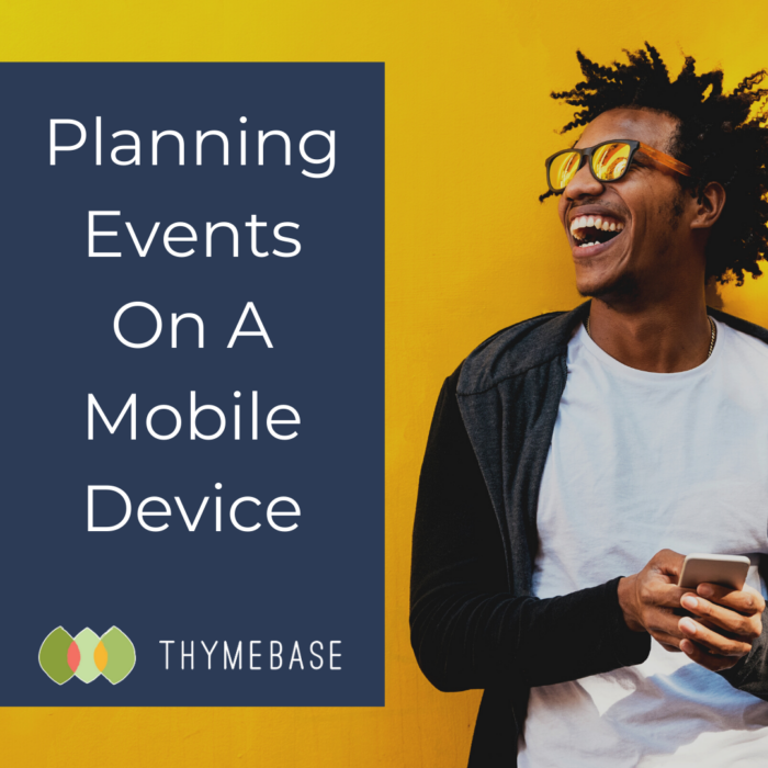 Planning Events On A Mobile Device