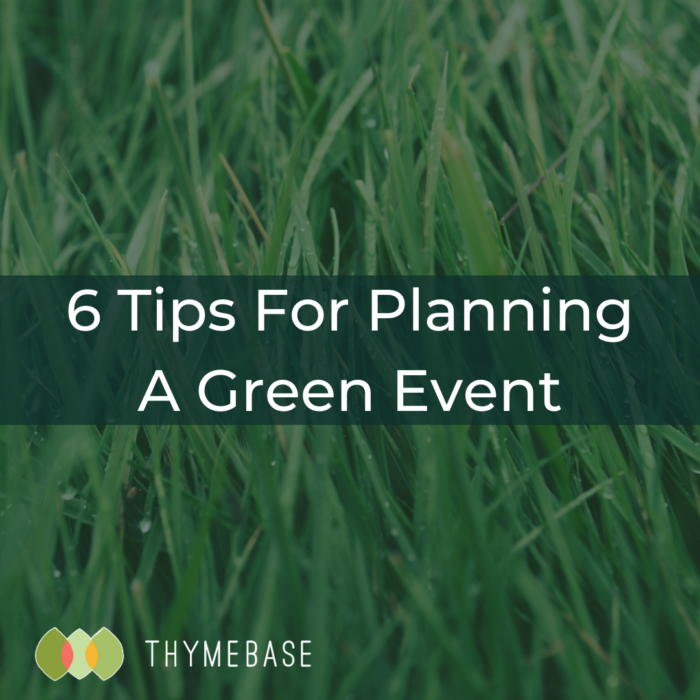 Planning A Green Event
