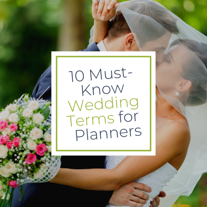 10 Must-Know Wedding Terms for Event Planners