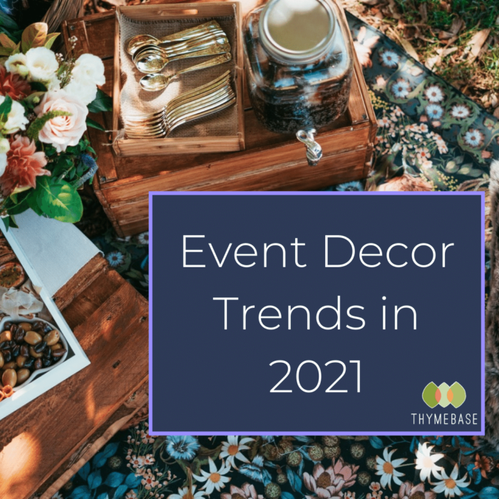 2021 Event Decor Trends