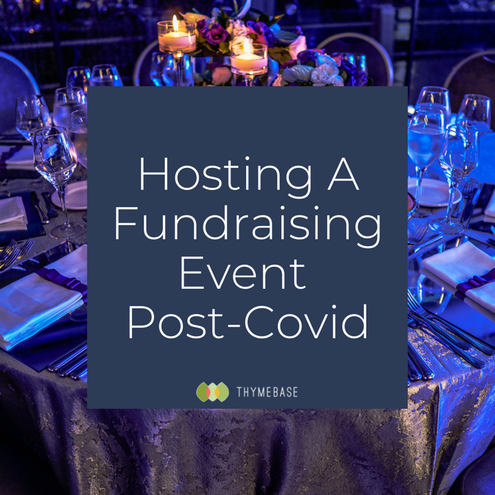 Hosting A Fundraising Event in the Wake of Covid-19