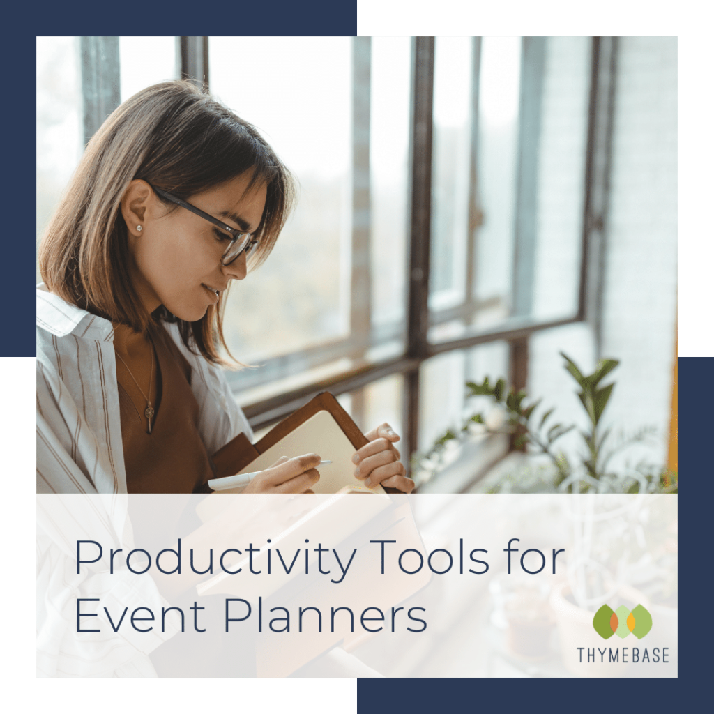 Productivity Tools for Event Planners